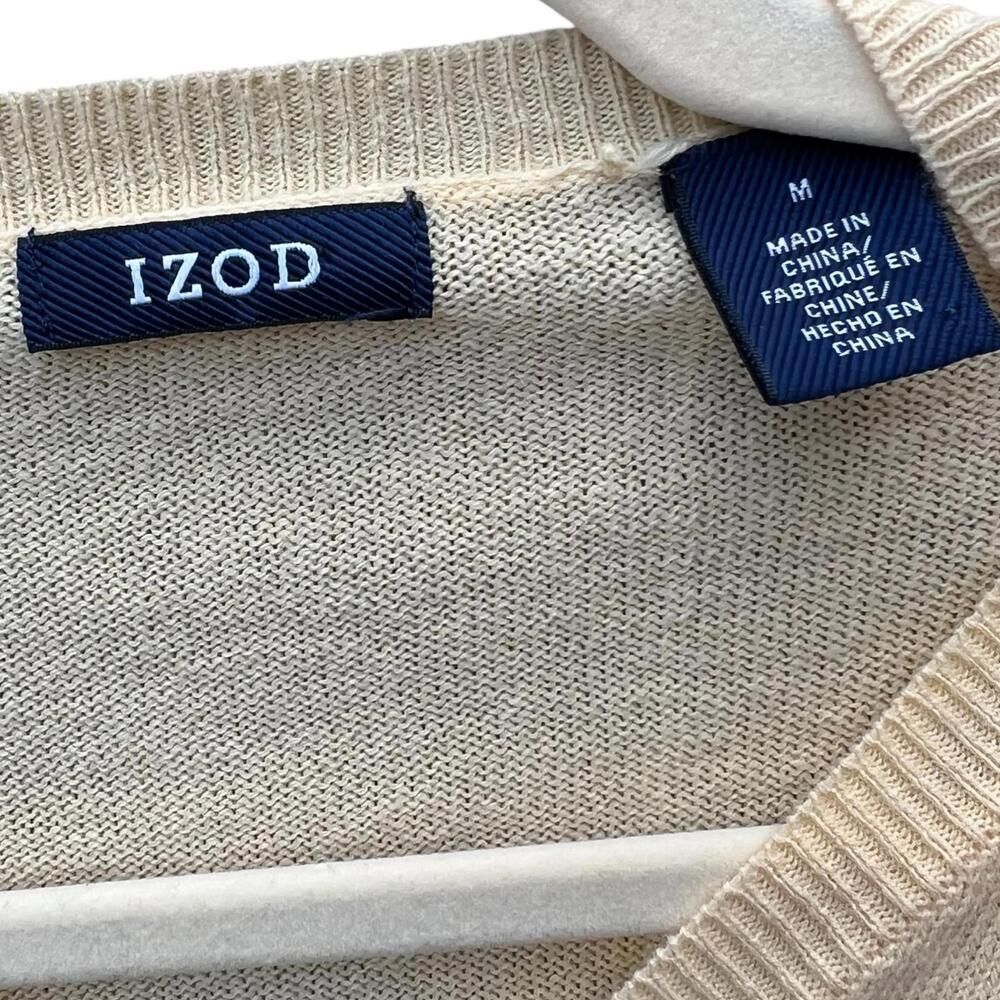 Vintage IZOD V-Neck Argyle Sweater - Picture 4 of 5